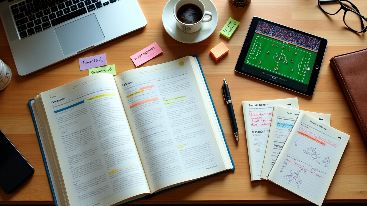 Educational materials for football analytics learning